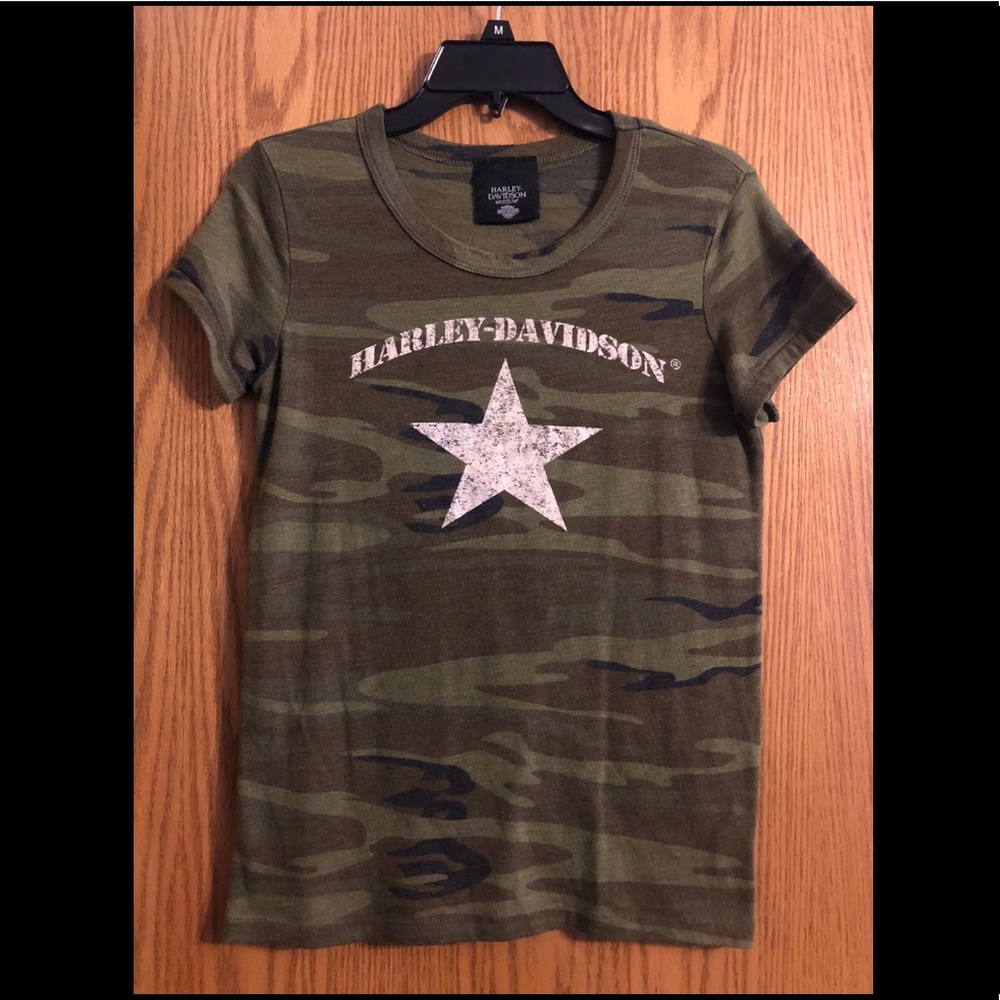 Harley Davidson Camo Tee